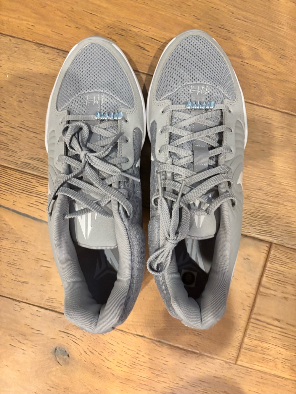 JaMorant Nike Athletic Shoes Gray